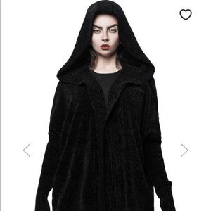 **ISO** Killstar Black Witchy Envelope Me Cocoon Cardigan Sweater